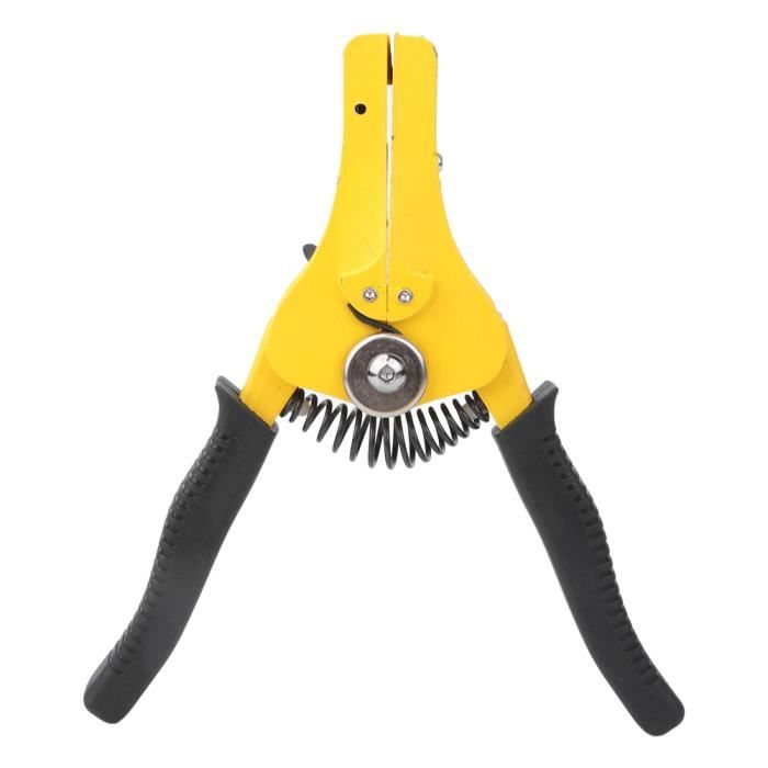 Dénudeur De Fils électrique Multifonction - Coupe, Dénude, Cintre, Serre, Enroule, Outil Compact 9,5 Cm - 12
