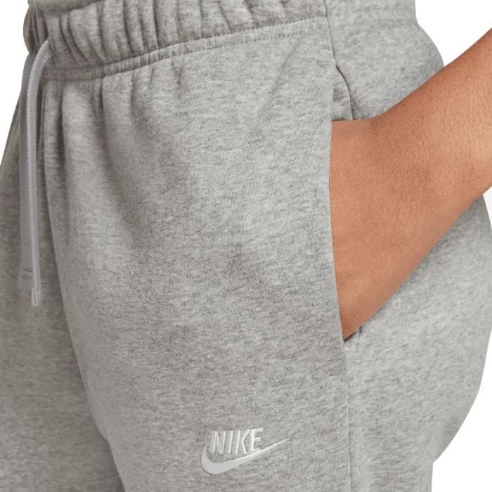 Pantalon à taille mi-haute femme Nike Club fleece noir - DQ5191-010