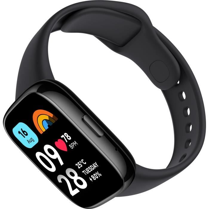 Montre connect e Xiaomi Redmi Watch 3 Active Noir Cdiscount