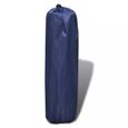 Matelas autogonflant- Matelas de camping Tapis de Couchage Voyage bleu 185 x 55 x 3 cm (1 personne)-3
