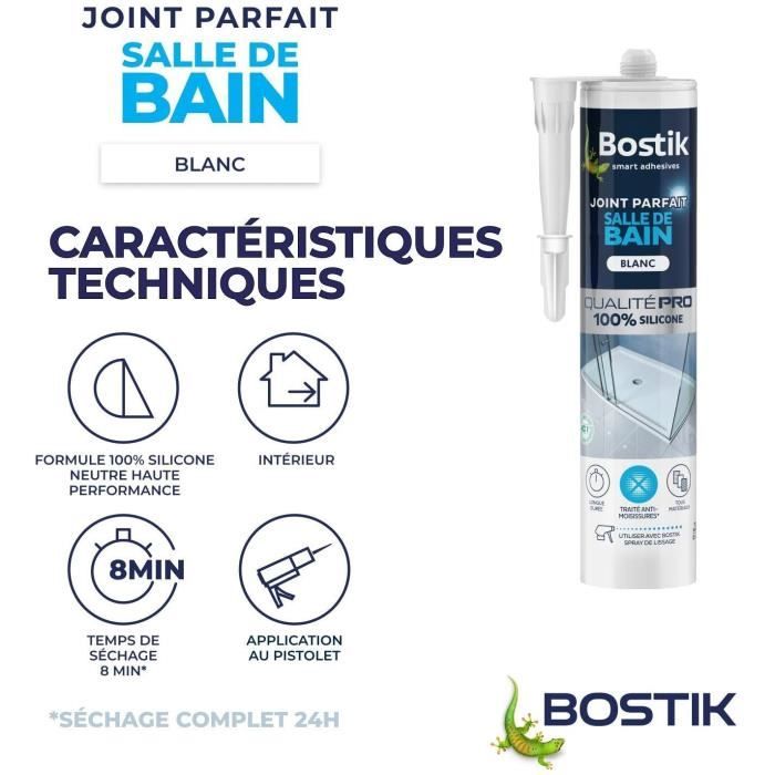 BOSTIK - Bostik Joint Parfait Dissolvant Joint Silicone