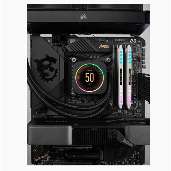 Mémoire RAM - CORSAIR - DOMINATOR PLATINUM RGB DDR5 - 32GB 2x16GB
