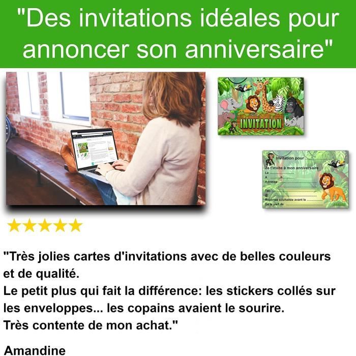 Invitation De Fete - Limics24 - Carte D Invitation Anniversaire