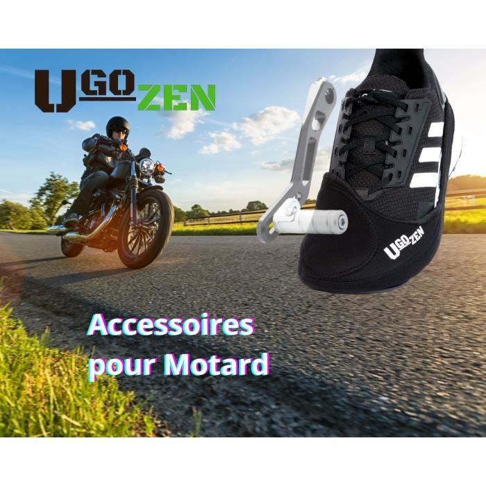 Xrten Protège Chaussure Moto, Housse de Chaussure de Moto, Protection de Chaussures  Moto Résistant à Usure Couverture Bottes Moto : : Auto et Moto