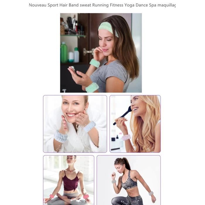 Bandeau technique de sport pour femme - Violet - Fitness/Running -  Respirant Violet - Cdiscount Sport