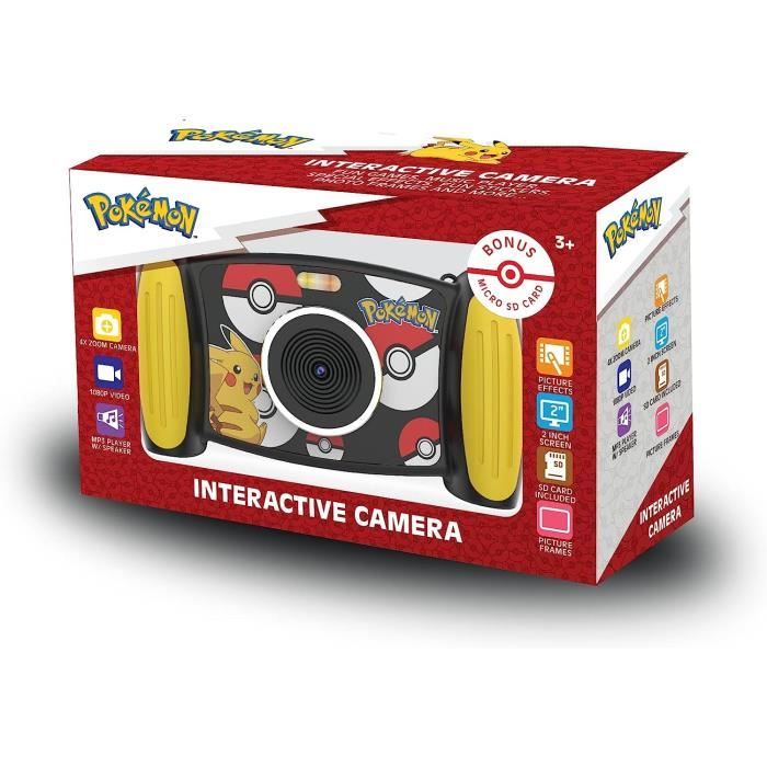 Accutime POKC3000 Caméra Interactive pour Enfant Pokémon 5 Mpx