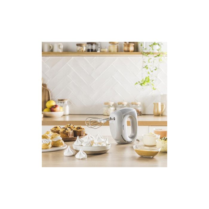 Moulinex Easy Max Batteur Électrique Compact - 300W, 5 Vitesses, 2 Jeux De Fouets Inox Pour Mélanges Parfaits - HM262BF0