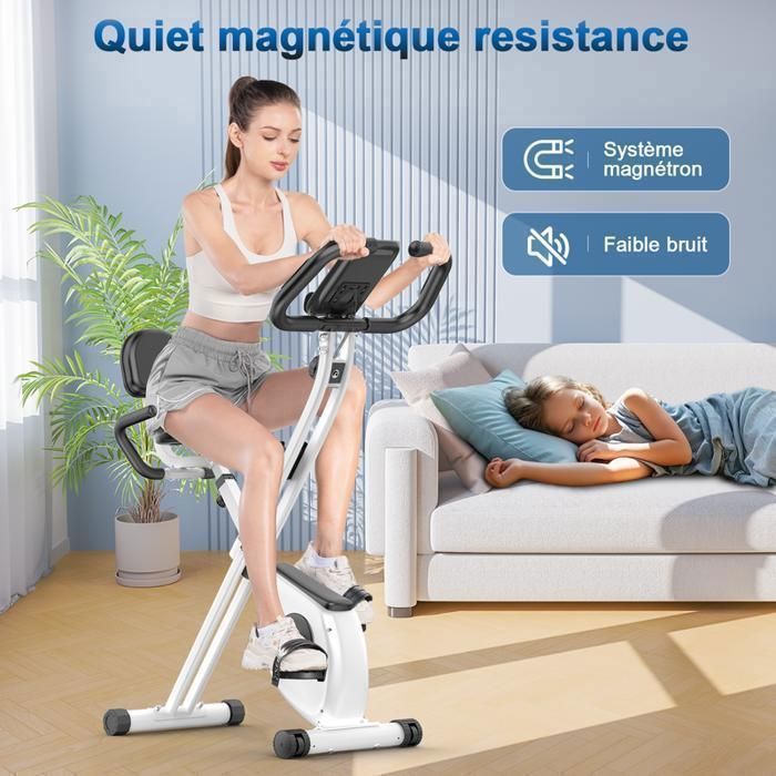 Test Du Vélo D'appartement Pliable YYFITT : Performance Silencieuse Et Résistante