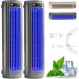 Climatiseur portable USB écran LED 3 vitesses refroidisseur air A*2 VENTILATEUR