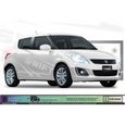 Suzuki Swift Sport rayures - BLANC - Kit Complet  - voiture Sticker Autocollant-0