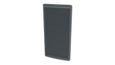 Panneau Rayonnant aluminium vertical LCD 2000W Gris-0