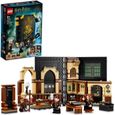 LEGO® 76397 Harry Potter Poudlard : Le Cours De Défense, Livre Jouet de Construction Pour Enfants, Avec Maugrey Fol Œil-0