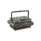 AUBRY GASPARD Boite à couture en bois teinté