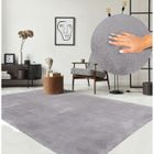 Tapis Moelleux - THE CARPET - Relax - Antidérapant - Lavable - Gris - 200x280 cm