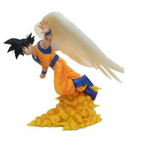 Figurine Dragon Ball Manga DBZ - Adieu Son Goku et Akira Toriyama - Statue d'Ange Avec des Ailes - Hauteur 28 cm