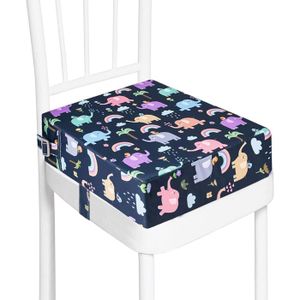 Coussin Rehausseur Siège Bébé Antidérapant - 32x32x8 Cm, Imperméable, éponge Haute Densité - Pour Table Adulte, Maison, école