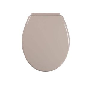 Lot de deux sièges WC abattant lunette cuvette siège de toilette salle