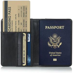 Acheter CONTACTS en cuir véritable hommes pochette portefeuille homme  porte-carte hommes porte-monnaie longs portefeuilles couverture de  passeport