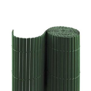 CLÔTURE - GRILLAGE jarolift Canisse en PVC pour Jardin, Balcon et terrasse, 80 x 800 cm (se Compose de 2 Tapis avec 2 x 4m Longueur), Verte Semblable