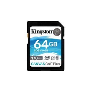 CARTE MÉMOIRE Kingston SDG3/64GB Carte mémoire SD Card ( 64GB SD