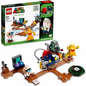 ASSEMBLAGE CONSTRUCTION LEGO® 71397 Super Mario Set d’Extension Labo et Ectoblast de Luigi’s Mansion, Jeu de Construction pour Enfants +6 Ans