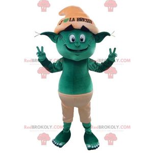 DÉGUISEMENT - PANOPLIE Mascotte de troll de lutin vert - Costume Redbroko