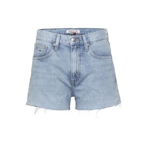 Mom belted Short Tommy Hilfiger en coloris Bleu Femme Vêtements Shorts Mini shorts 