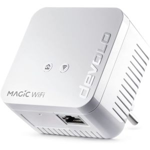 COURANT PORTEUR - CPL Magic 1 Wifi Mini : Adaptateur Cpl Compact, Idéal Pour Le Télétravail Et Le Streaming Blanc Magic 1 Mini | 1200 Mbps[J4586]