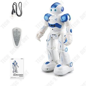 ROBOT - ANIMAL ANIMÉ TD® Robot  bleu  de  programmation  intelligente  