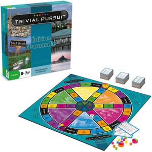 JEU SOCIÉTÉ - PLATEAU TRIVIAL PURSUIT - Normandie - Jeu de societé winni