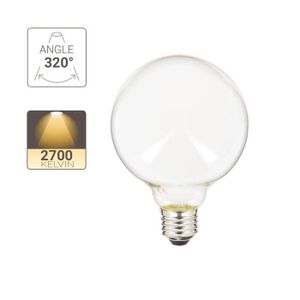 AMPOULE - LED XANLITE - Ampoule LED B95, culot E27, conso. 8,5W,