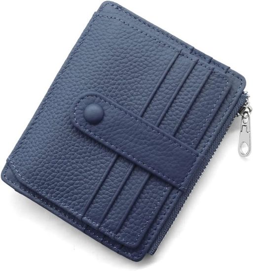 Unisexe Qualité Supérieure Souple Véritable Porte Carte Cuir Porte Unisexe Qualité Supérieure Souple Véritable Porte Carte Cuir Porte
