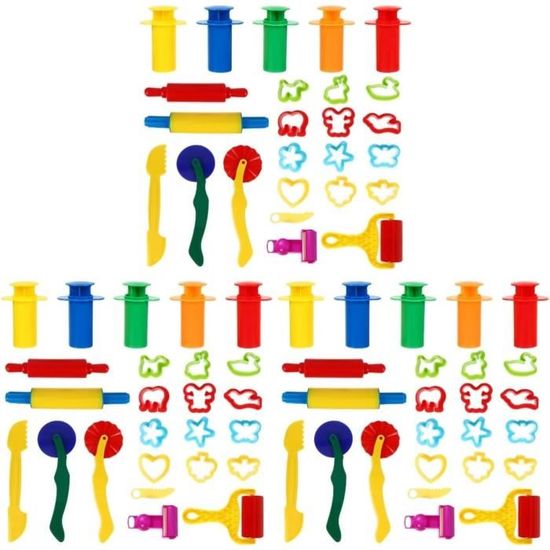 Pate A Modeler Bebe 1 An Grand Kit De 50 Accessoires Pour Pu00e2te U00c0 Modeler Outils Modelage Pour Pate A Modeler Enfant 2 Ans