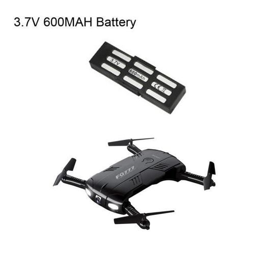 1x 3.7V 600mAh LiPo Batterie haute capacit pour FQ777 FQ05 Drone