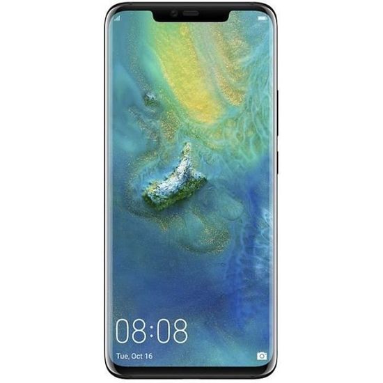 Smartphone Huawei Mate 20 Pro - 6.39 OLED - 6 Go RAM - 128 Go - 40 MP - Android 9.0 - Noir