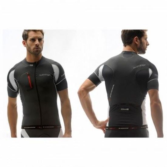 Maillot de vélo Homme Look cycle… Gris Gris - Cdiscount Sport