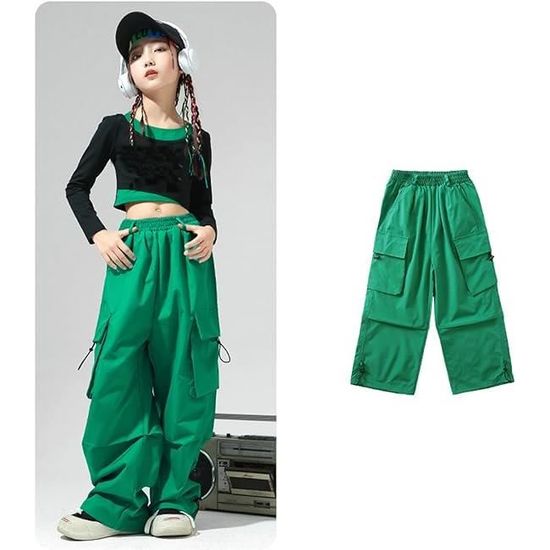 Pantalon Unisexe Fille - Confort Et élasticité Max - Taille élastique Avec Poches - 5 à 14 Ans