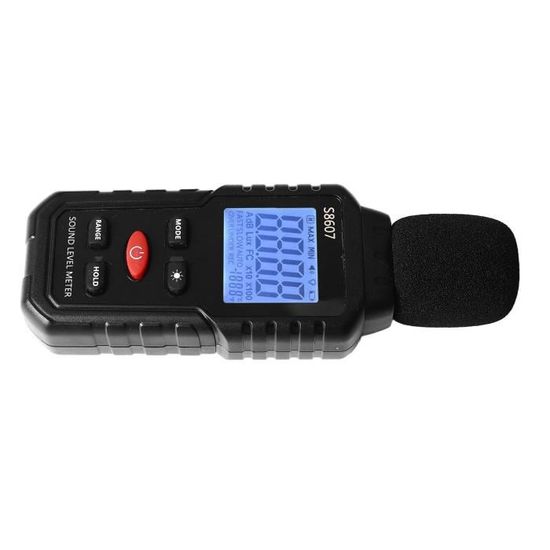 Dilwe HY ‑ 1361 Sonomètre Numérique Portable LCD Affichage USB Décibel