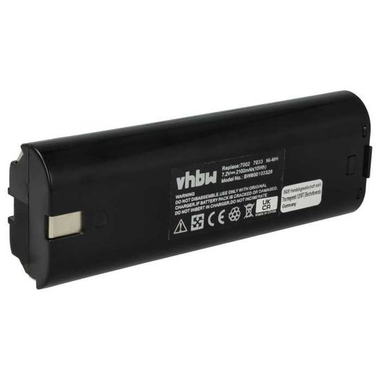vhbw Akku NI-MH 3000mAh 24V für Bosch 611 260 539, 11225VSR, 11225VSRH