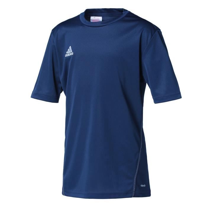 ADIDAS COREF TRG JS Y Maillot de foot junior - Bleu marine