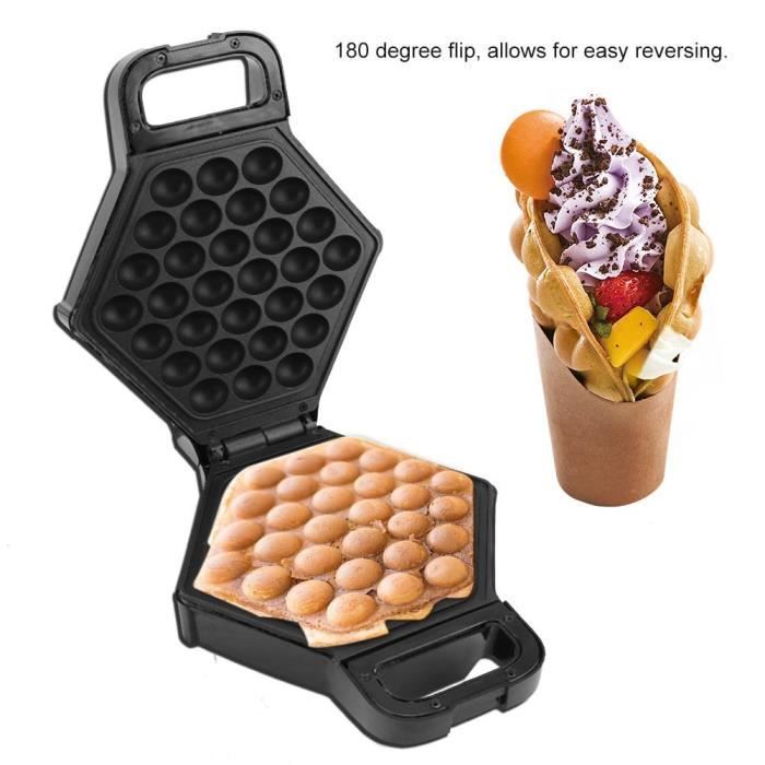 Gaufrier multifonction électrique Oeuf Gâteau Four QQ Egg Waffle Baker Maker Machine