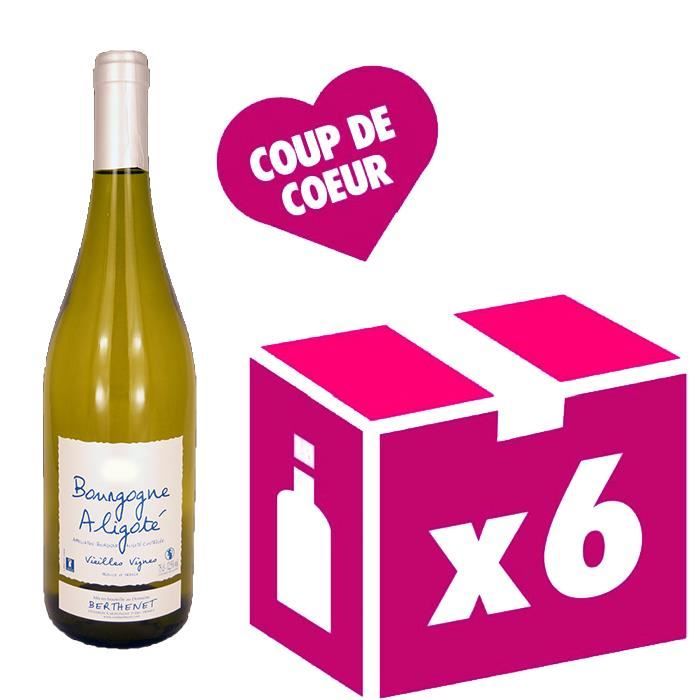Aligoté vieilles vignes vin blanc 6x75cl Berthenet