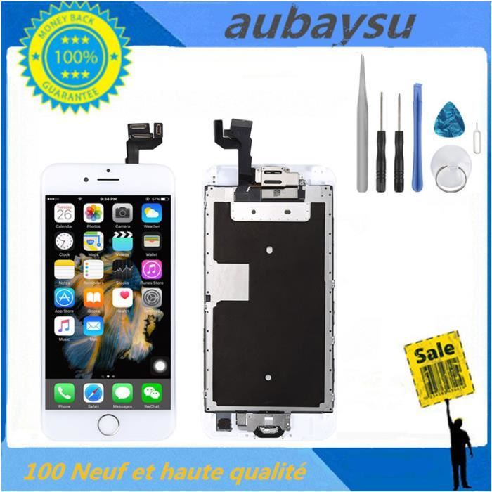 Complet Ecran vitre + outil + Caméra+Home Bouton Pour iphone 6S 4.7\