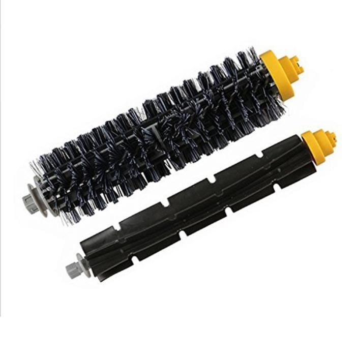 Brosse à rouleau, latérale centrale et filtre Hepa pour iRobot Roomba 600,pièces de rechange d'aspirateur robot series D -LP3236