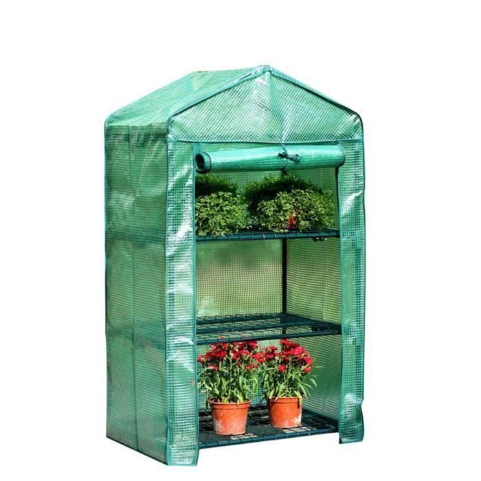 Couverture de Serre Plantes Verte Jardinage anti-gel Hiver Protection Anti Insect 69x49x160cm My17614