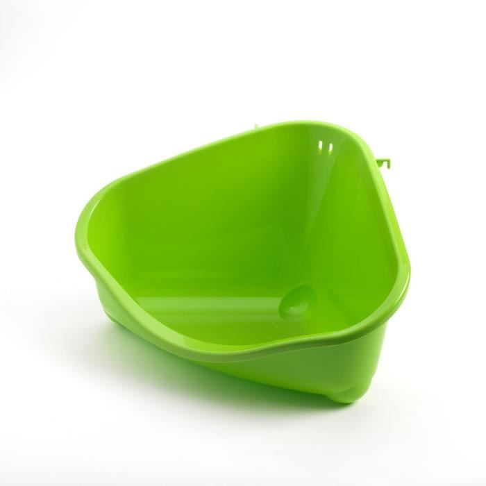 Toilette d'angle pour rongeur Taille M