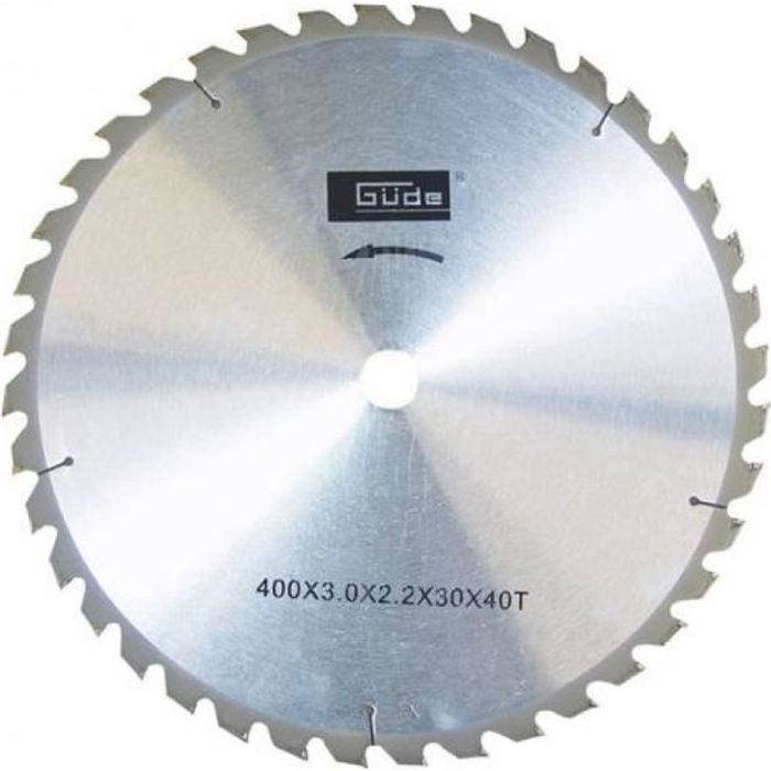 Güde Lame de scie 400 x 30 x 2,2 mm 40 dents po...