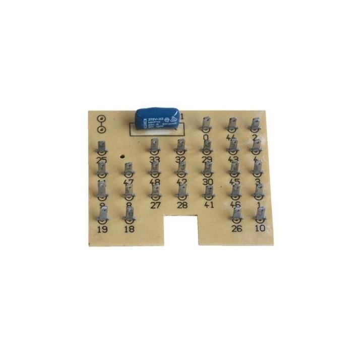 PETITE BASE INSTALLATION ELECTRIQUE pour hotte INDESIT 1735081 - C00042202 H9760 - BVMPièces