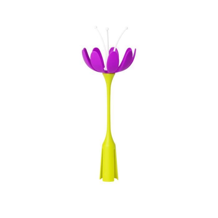 TOMY/BOON STEM Fleur égouttoir - Vert-prune
