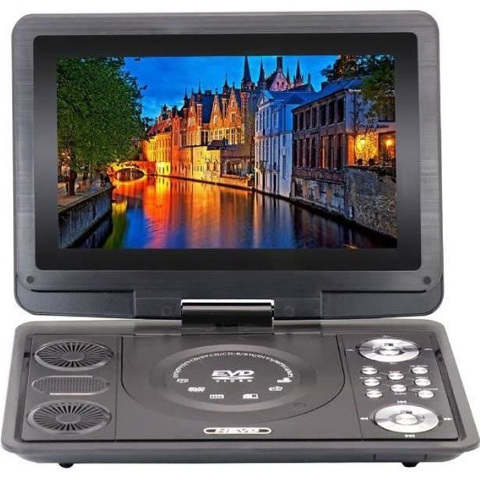 ZG28359-Lecteur DVD Portable Ecran Rotatif 12 pouce